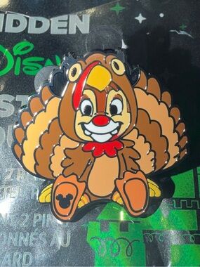 New 2026 Disneyland Wave A Hidden Mickey Dale Thanksgiving Turkey Pin